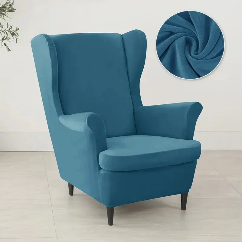Housse Fauteuil à Oreilles Velours VELORIN Housse de France