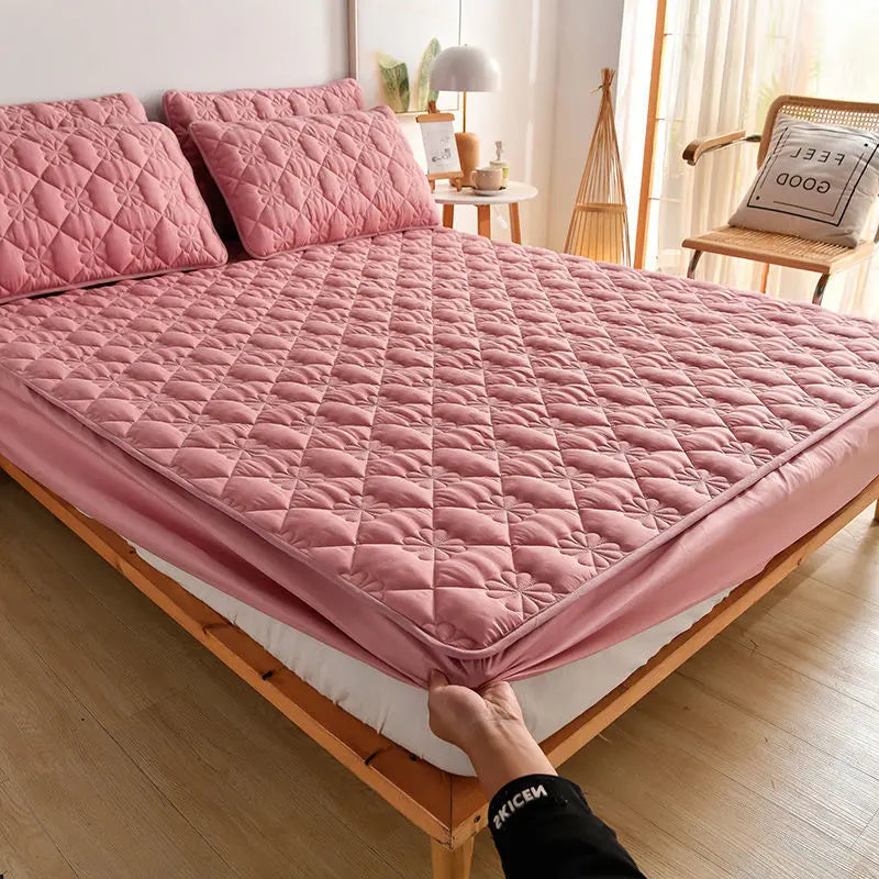 Housse Matelas Brushed LUMBRA Bean paste-B