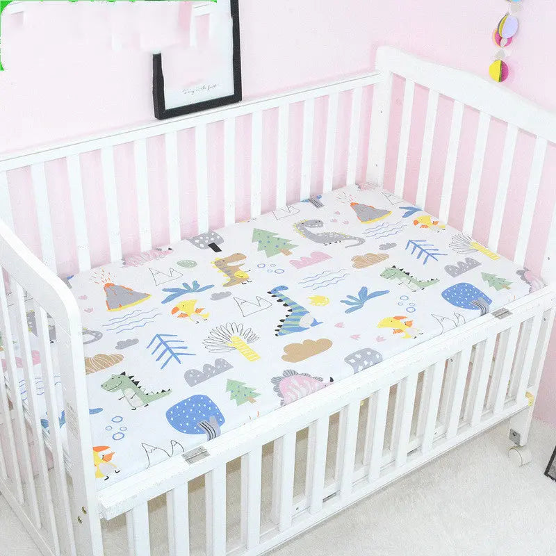 Housse Matelas Coton EcoCove Mr. Dinosaur-130x70cm