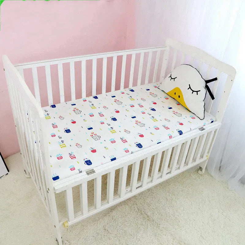 Housse Matelas Coton EcoCove Small potted plants-130x70cm