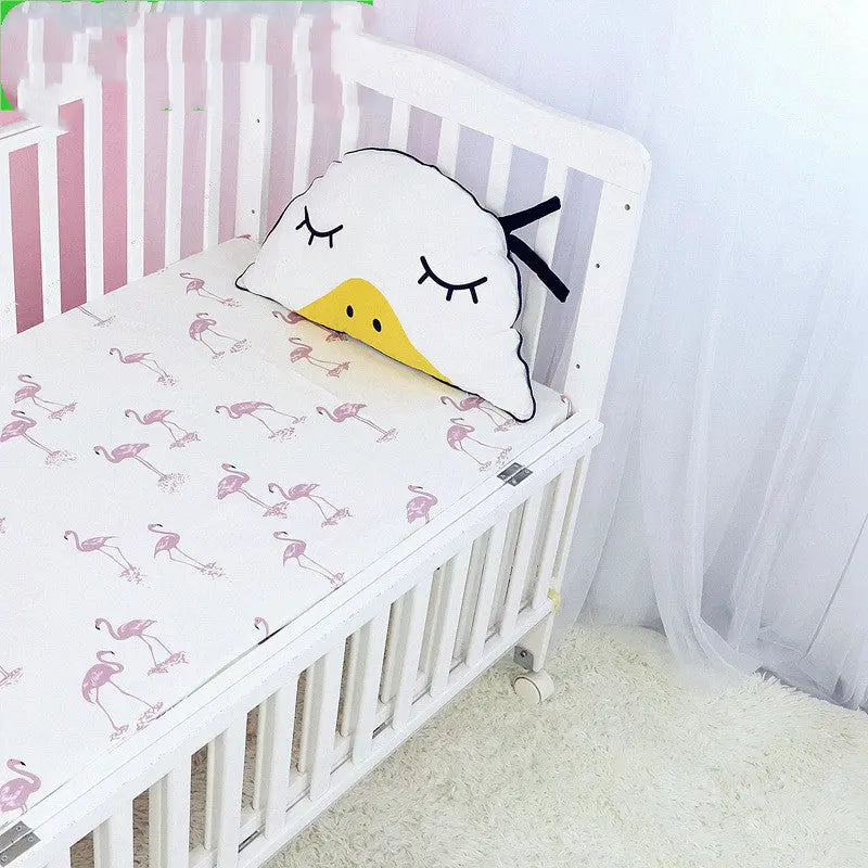 Housse Matelas Coton EcoCove Flamingo-130x70cm