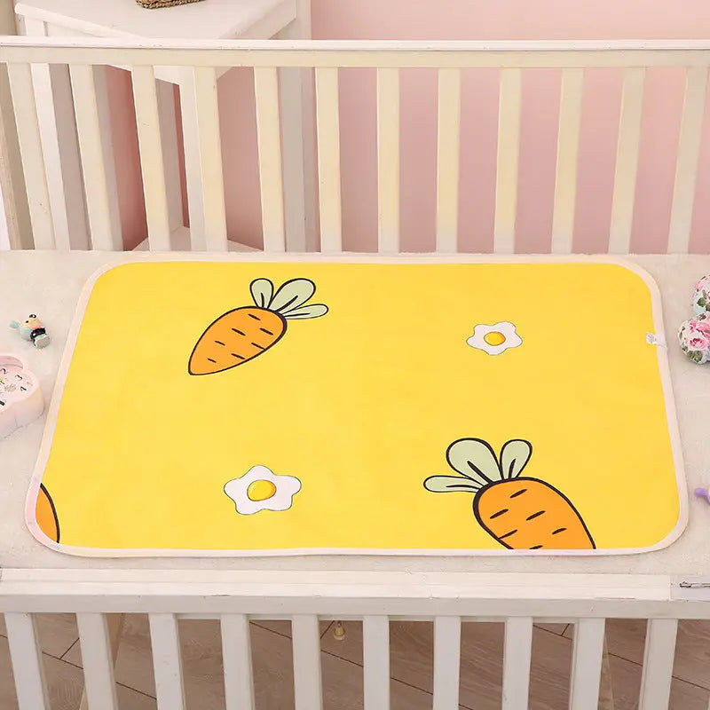 Housse Matelas Coton Écologique KIDOVO Carrot-110X200