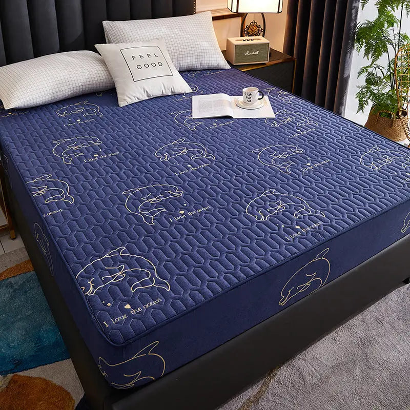 Housse Matelas Coton Quilted AMARI Dolphin-120x200cm