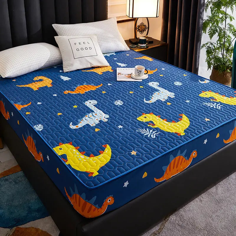 Housse Matelas Coton Quilted AMARI Dinosaur-150x200cm