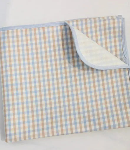 Housse Matelas à Langer Ramie GILO Blue-50x70cm