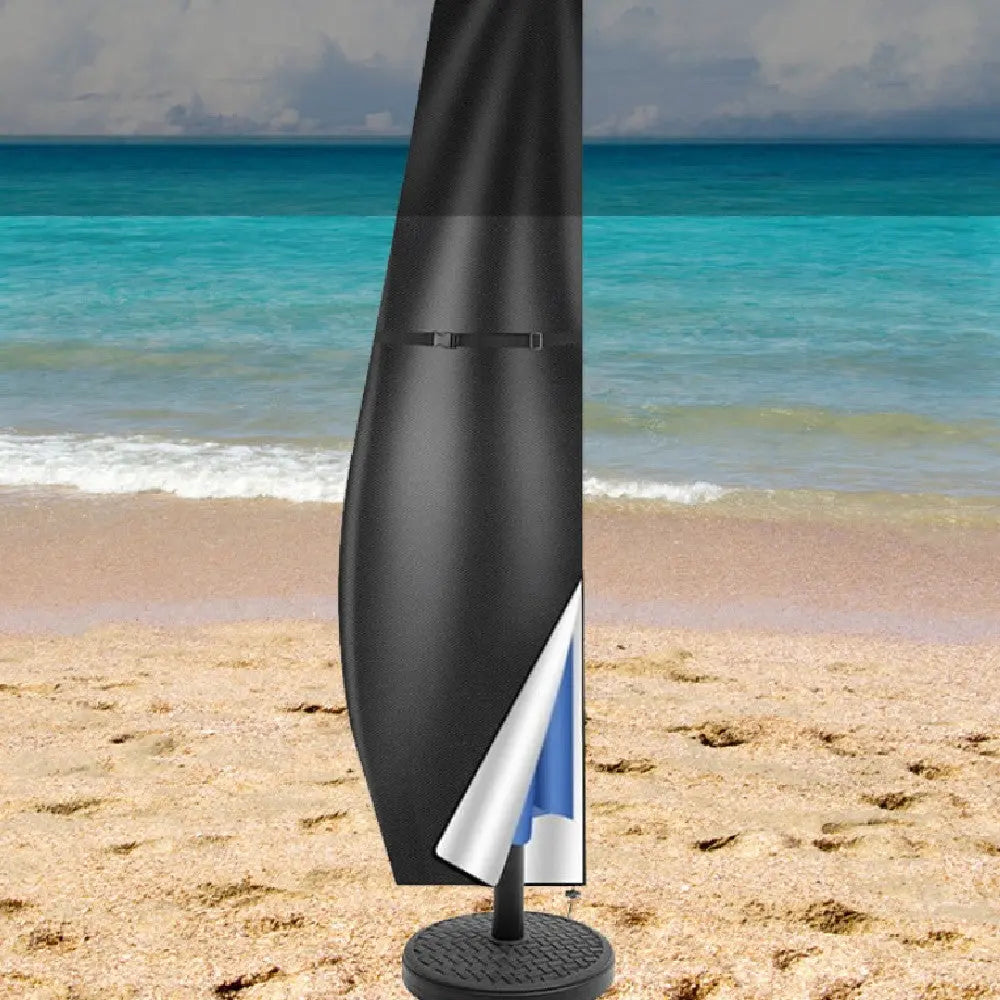 Housse Parasol Déporté Imperméable OXIRA Black-190cm