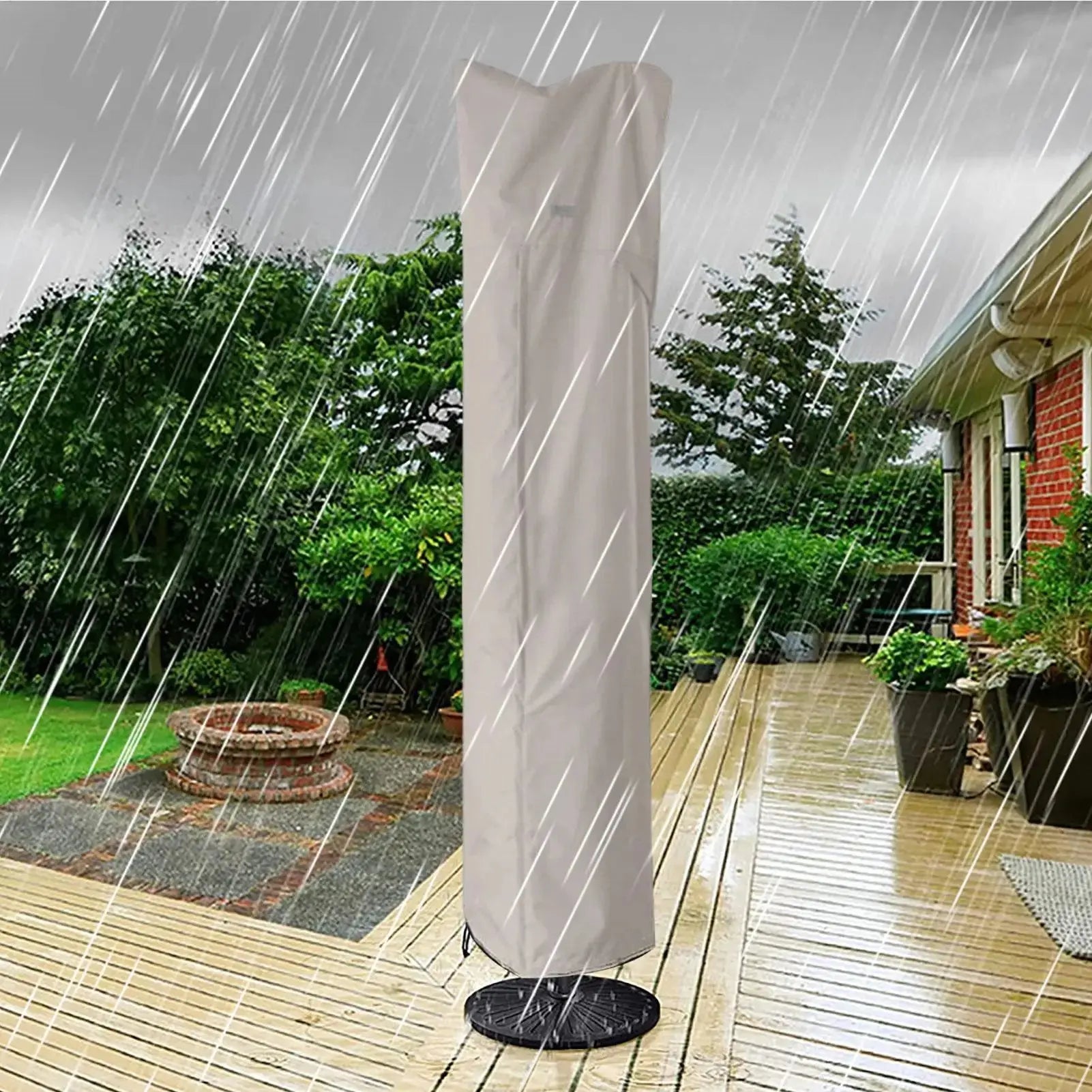 Housse Parasol Déporté Oxford UVPROTECT Housse de France