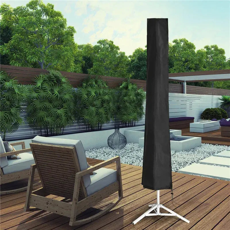 Housse Parasol Imperméable Noir **PARAPLUV** Housse de France