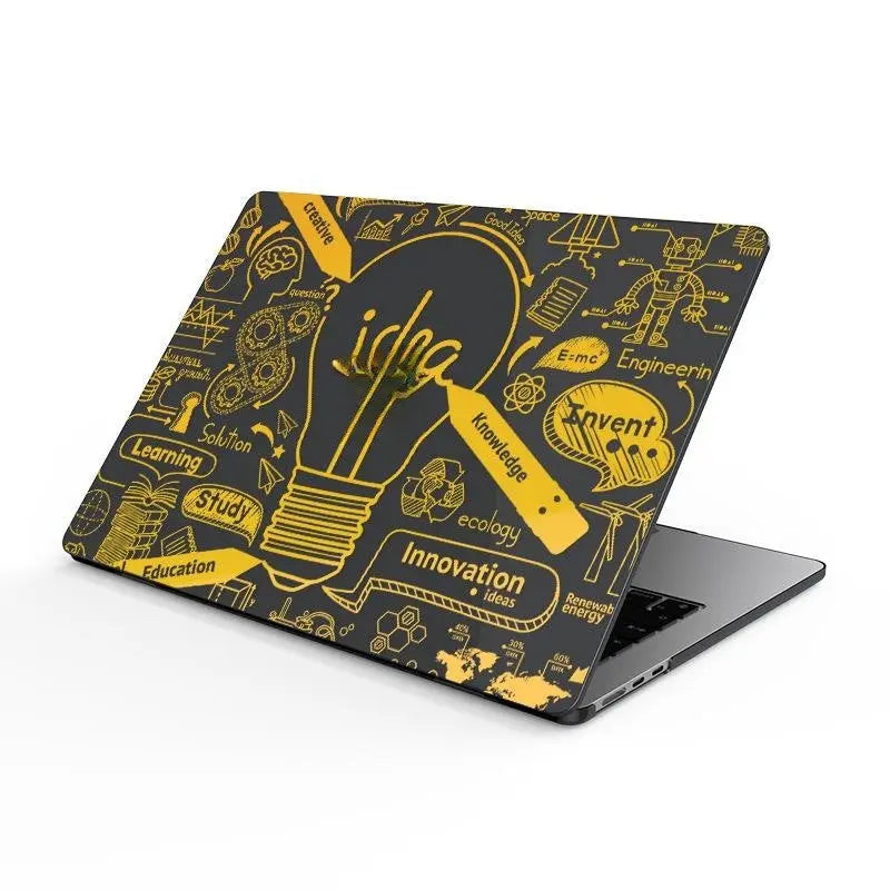 Housse Pour Ordinateur Plastique LUMIO Gold Transparent Black Shell-Pro13 Inch A2289A2251A2338