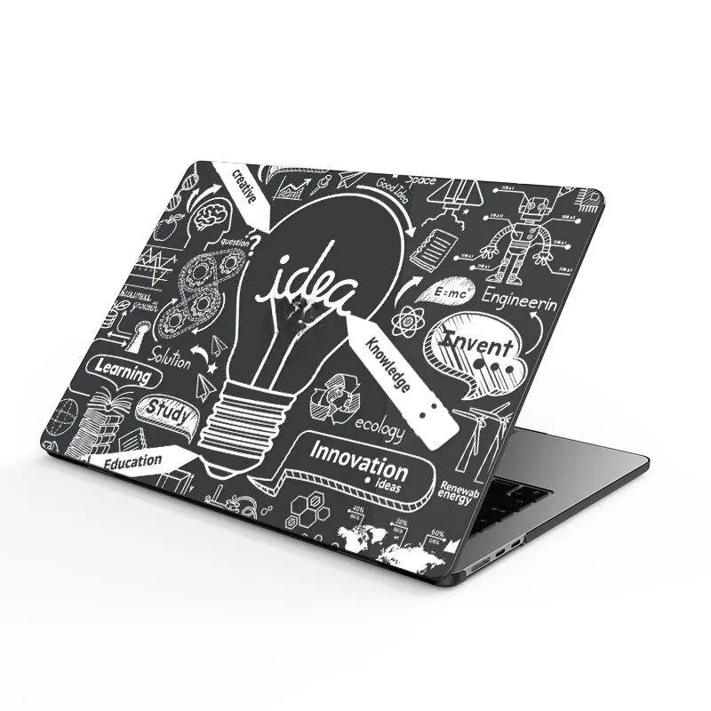 Housse Pour Ordinateur Plastique LUMIO Silver Transparent Black Shell-Pro13 Inch A2289A2251A2338