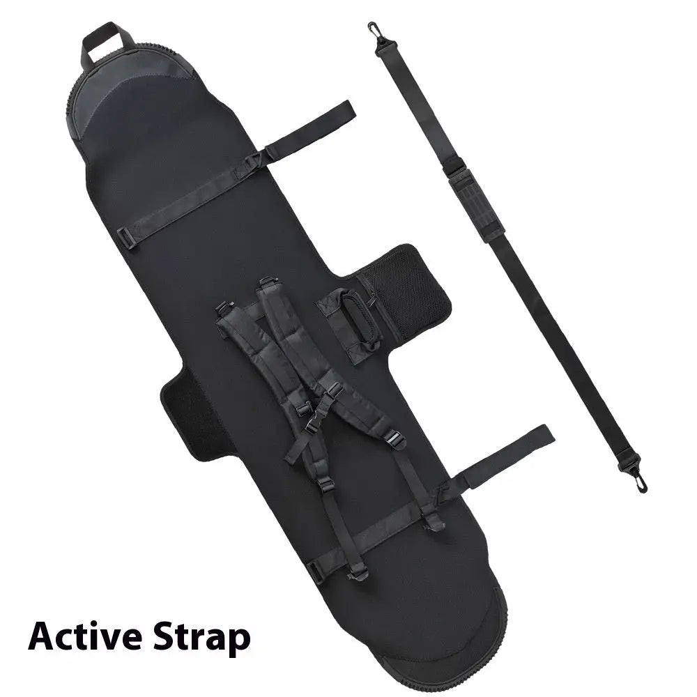 Housse Pour Ski Velcro Durable SKIDON Black-160CM Backpack