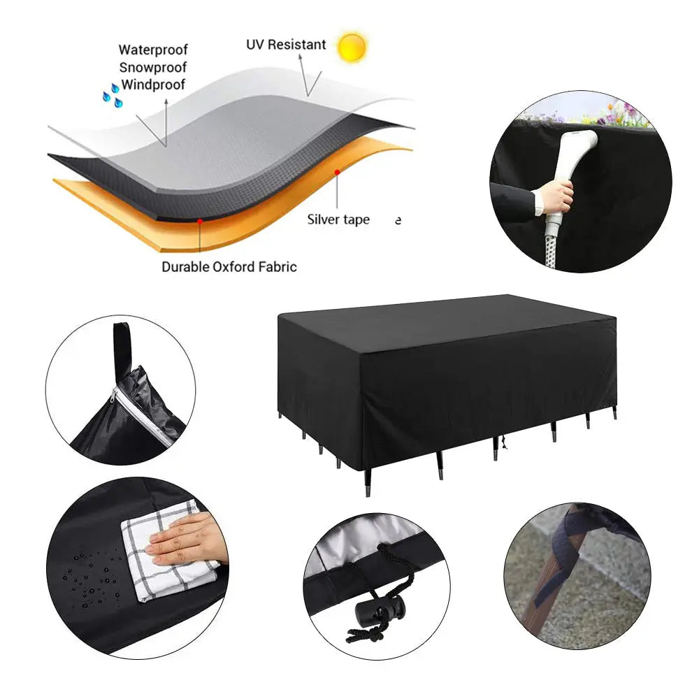 Housse Pour Table Jardin Imperméable *SOLERO*