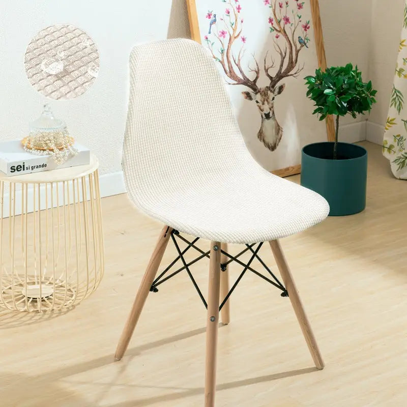 Housse Protection Chaise Imperméable SOLARA White-Universal