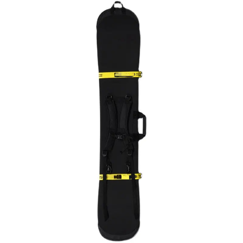 Housse Snowboard Imperméable DIVARO Black Yellow Ribbon-Single shoulder-110CM to 119CM