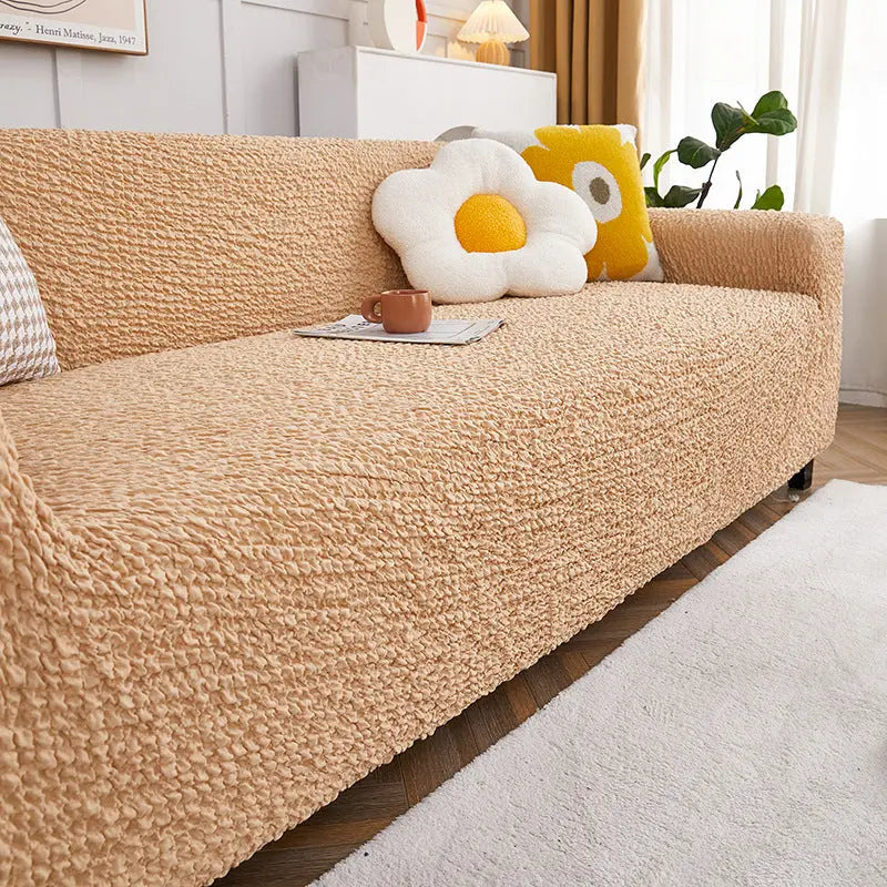 Housse Soderhamn Moderne Polyester EVOLI Linen Yellow-Four People