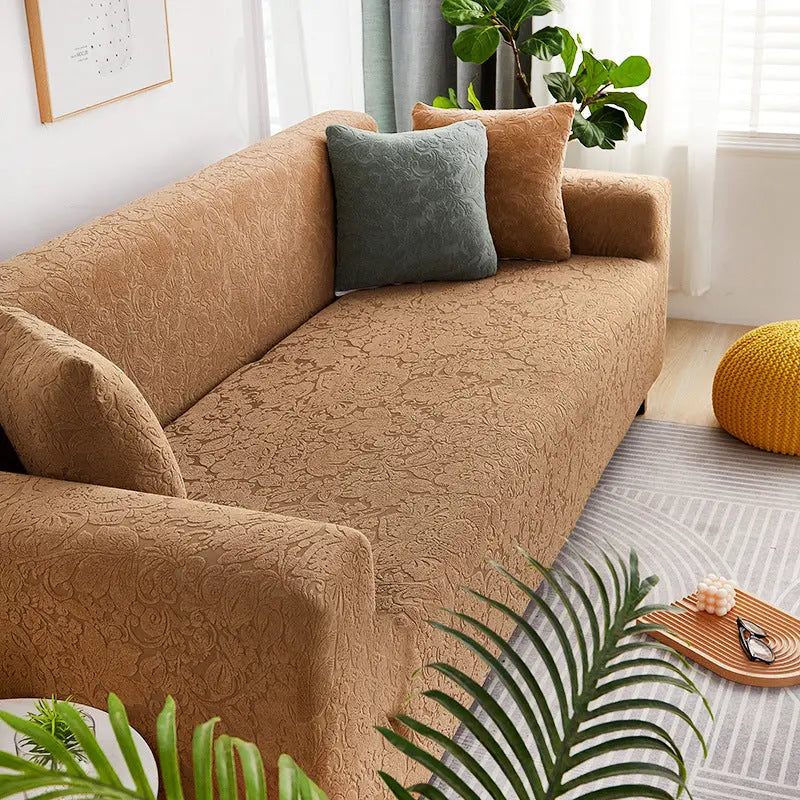 Housse Soderhamn Polyester Moderne VELINA European style camel-Triple size