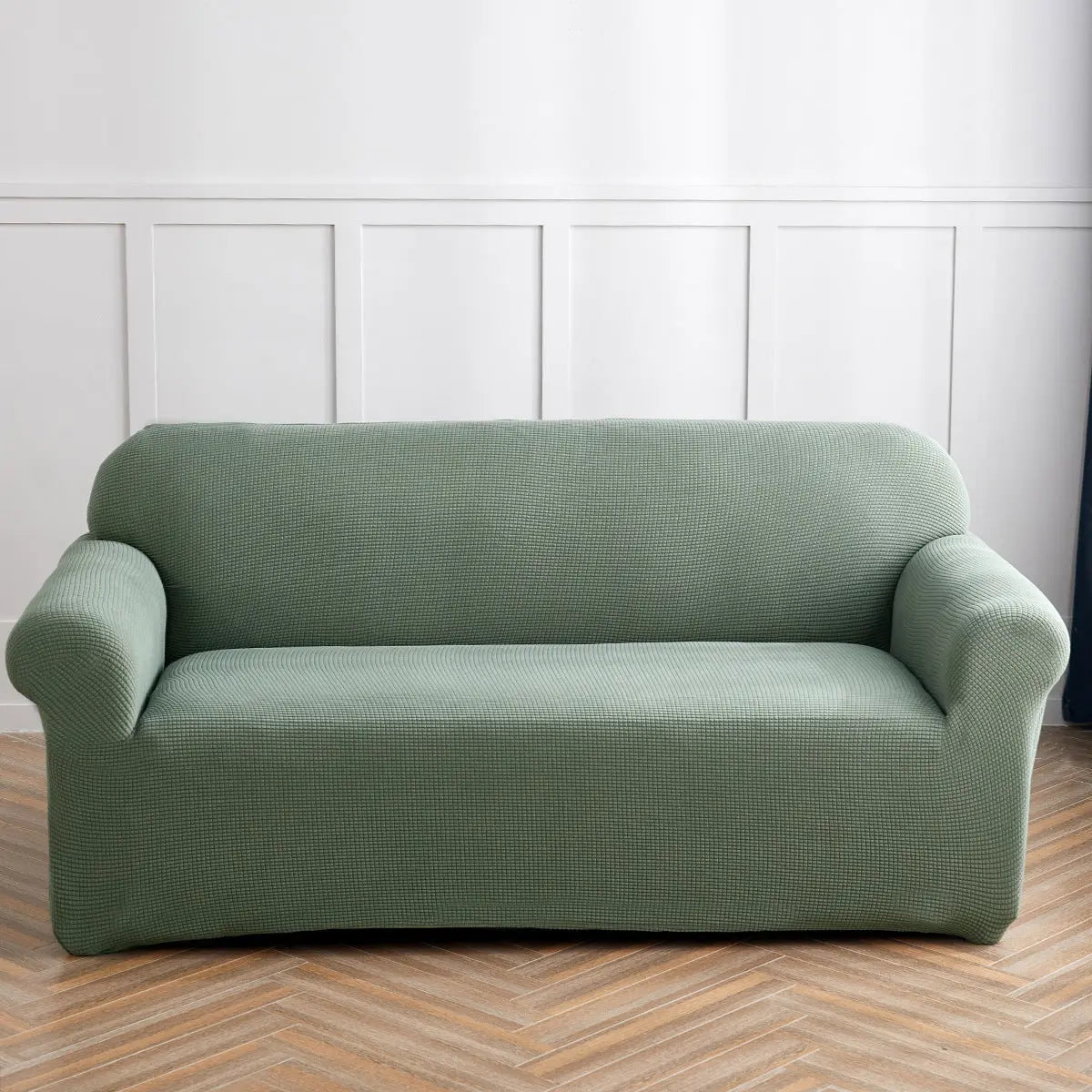 Housse Soderhamn Velours Extensible CORVELIA Dark Green-90To140CM