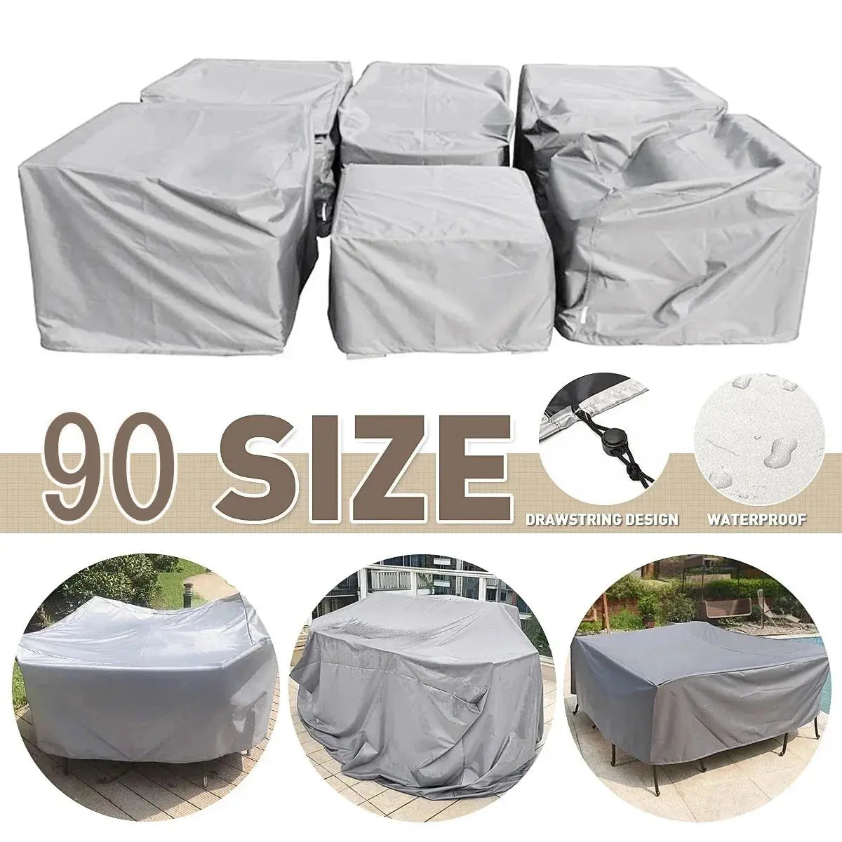 Housse Table Jardin Imperméable PROTEVA Housse de France