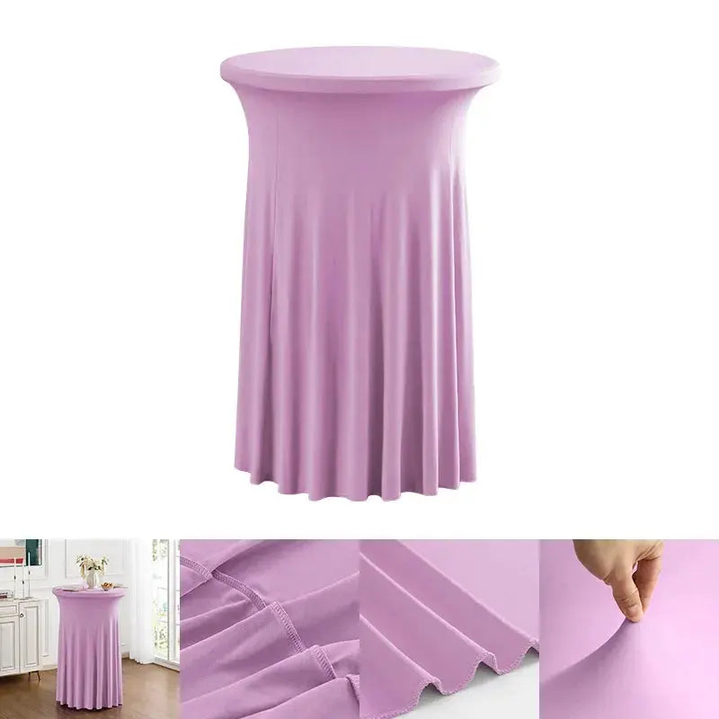 Housse Table Mange Debout Moderne LUMINA Housse de France
