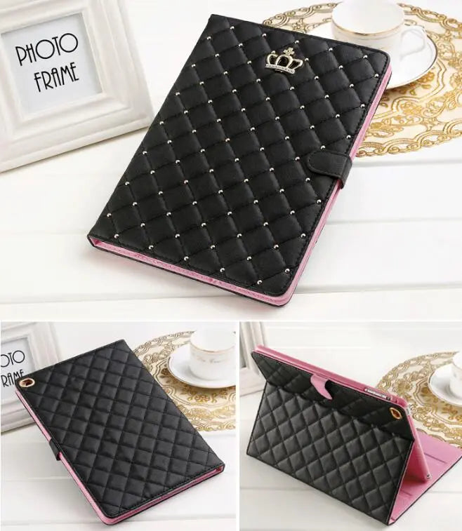 Housse Tablette Cuir Résistant FYLAN Black-Mini4 5