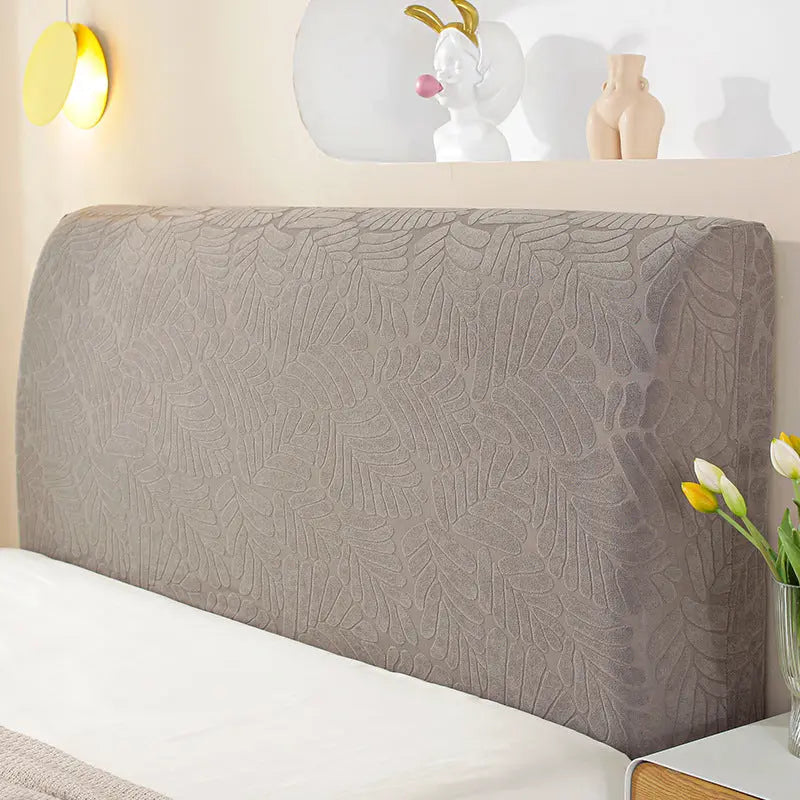 Housse Tête de Lit Tricotée UniCOVER Silver gray-2.2meters