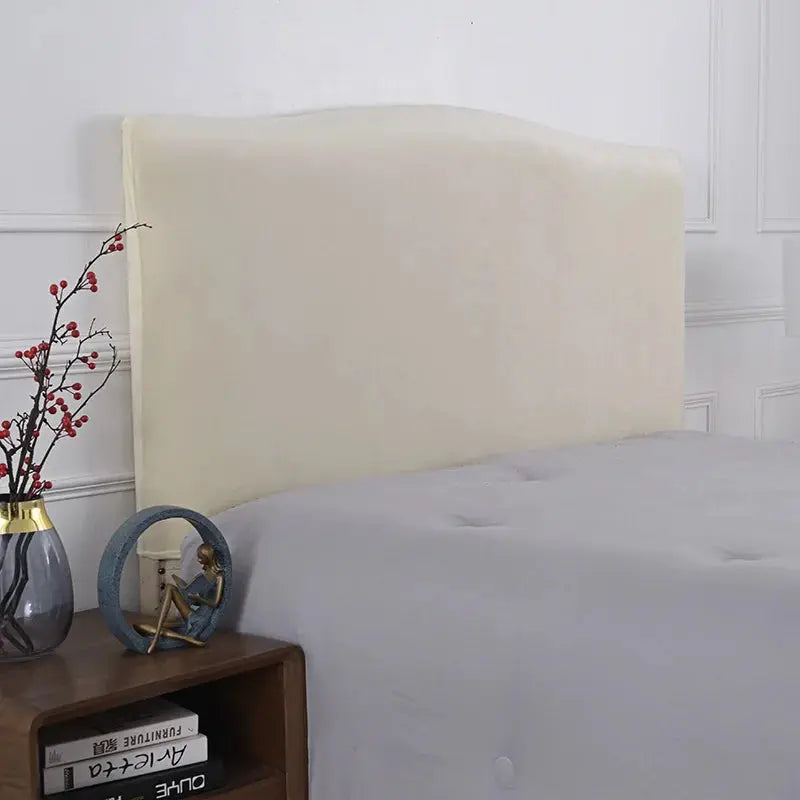 Housse Tête de Lit Velours Élastique VELUNA Housse de France