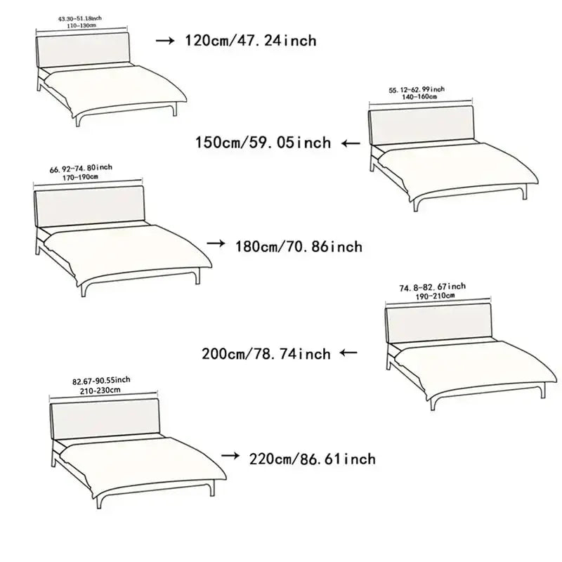 Housse Tête de Lit Velours Extensible SOFIA Housse de France