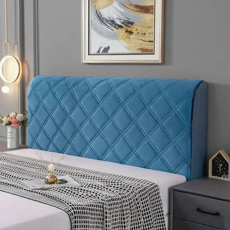 Housse Tête de Lit Velours Matelassé VELUNA Housse de France