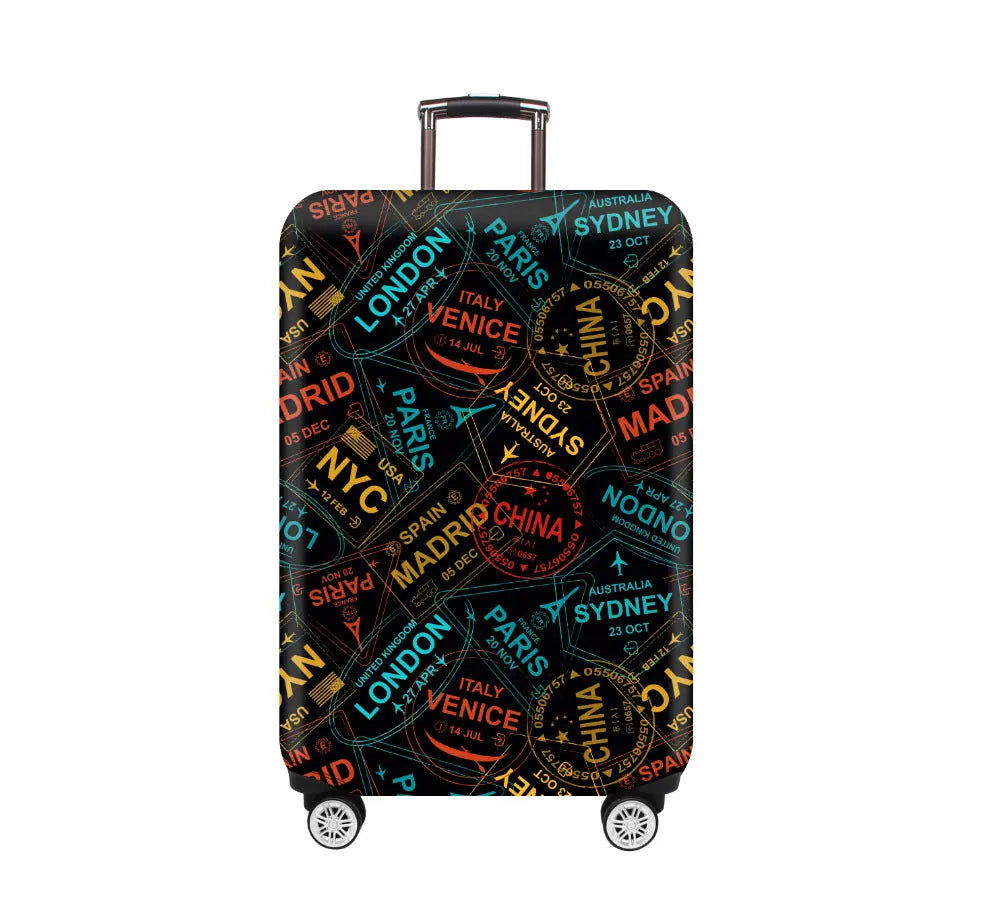 Housse Valise Élastique Résistante ASLAN Travel Footprint-XL