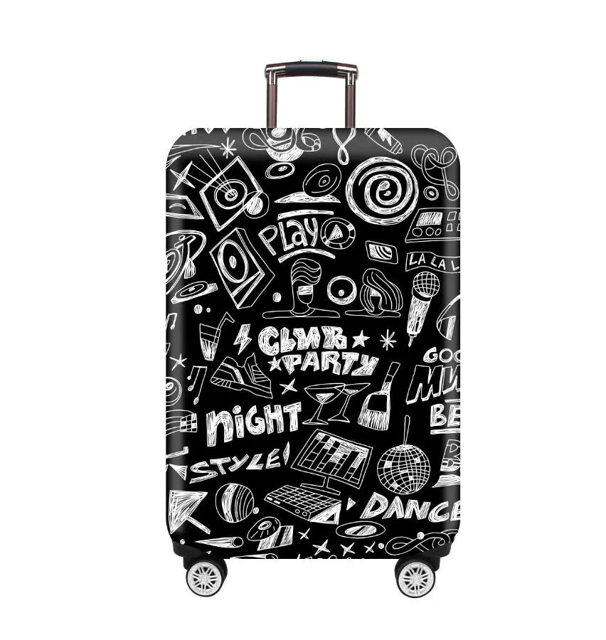 Housse Valise Élastique Résistante ASLAN Carnival Party-XL