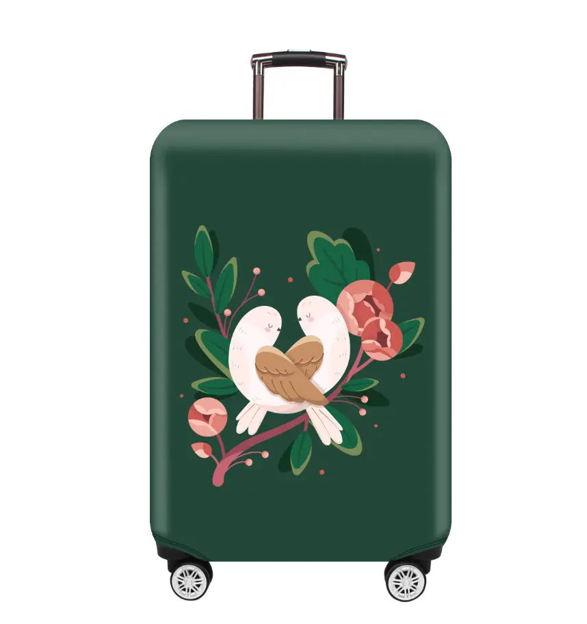 Housse Valise Élastique Résistante ASLAN Happy Bird-M
