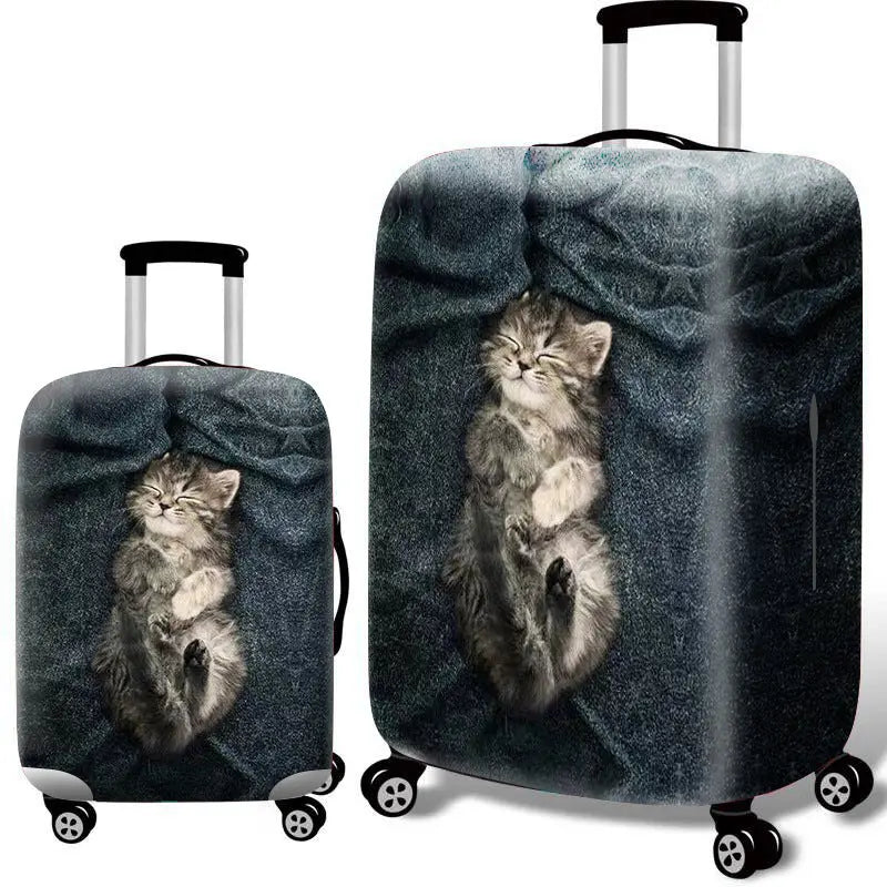 Housse Valise Imperméable ARBANO Cowboy Sleeping Cat-M