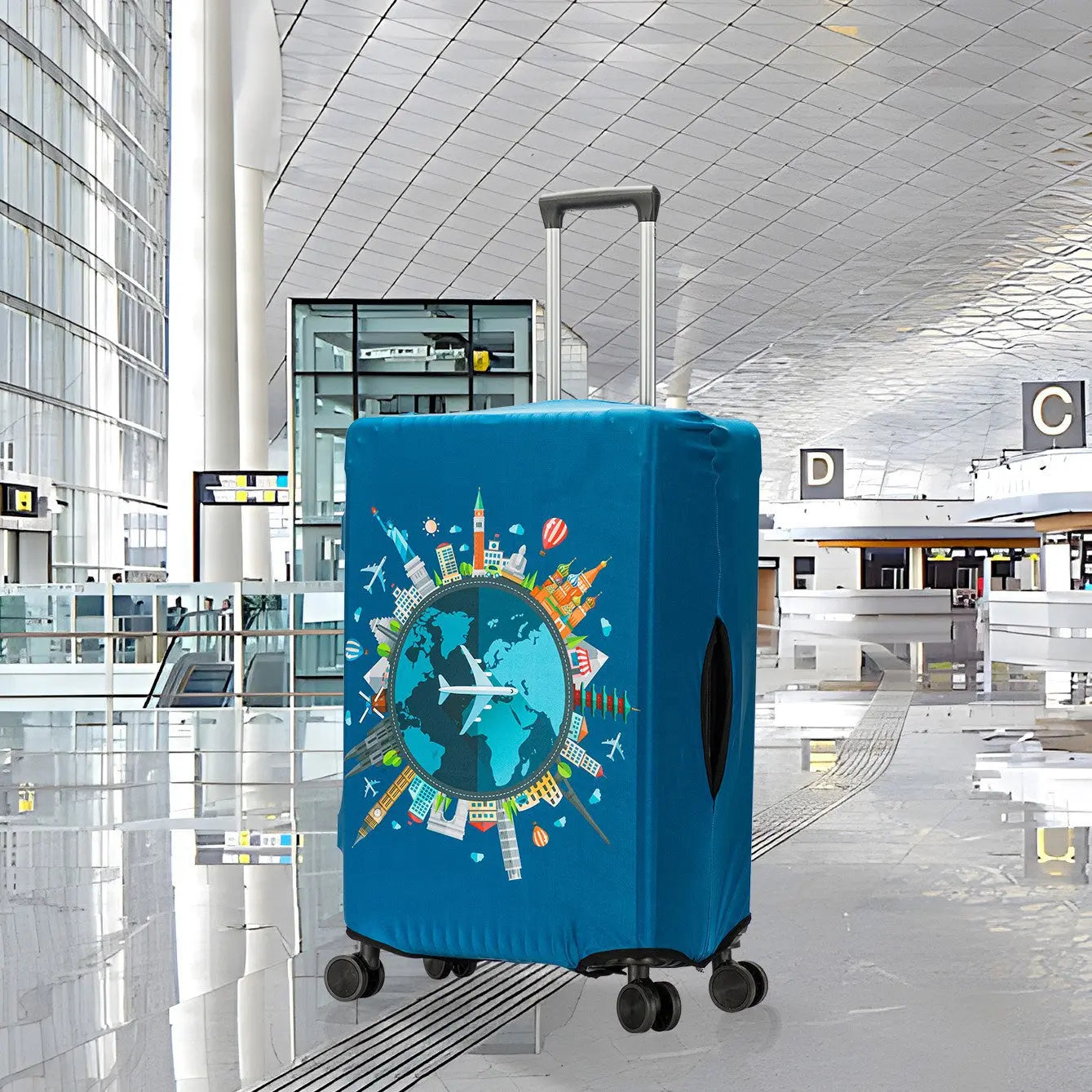 Housse Valise Impermeable OXELIA 002style-S
