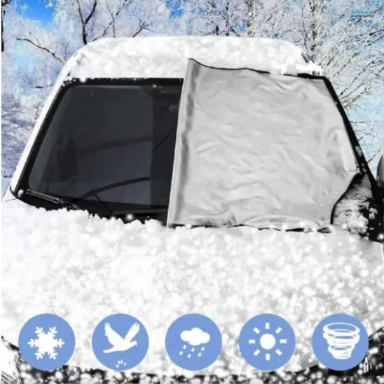 Housse Voiture Anti Grêle Polyester SOLSTAR 215x125cm-Sliver no ear