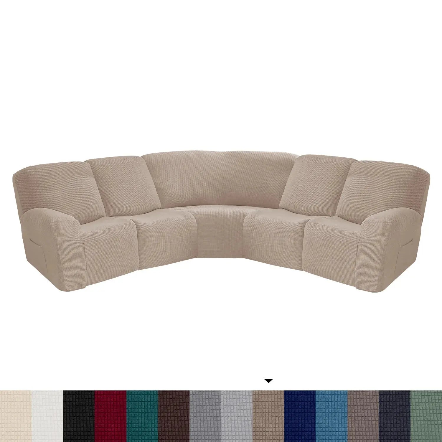 Housse canapé d'angle 5 Places DECOFLEX Housse de France
