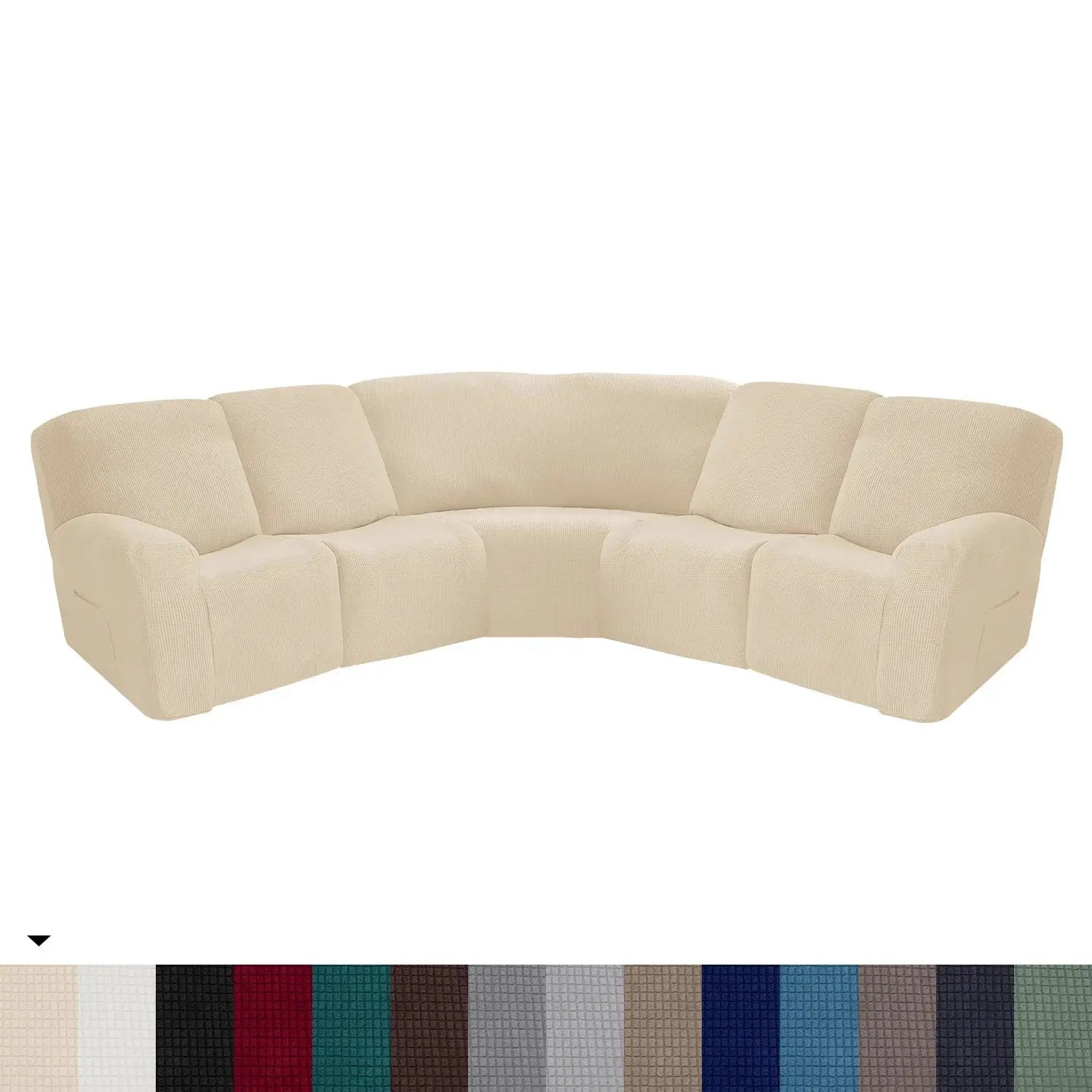 Housse canapé d'angle 5 Places DECOFLEX Housse de France