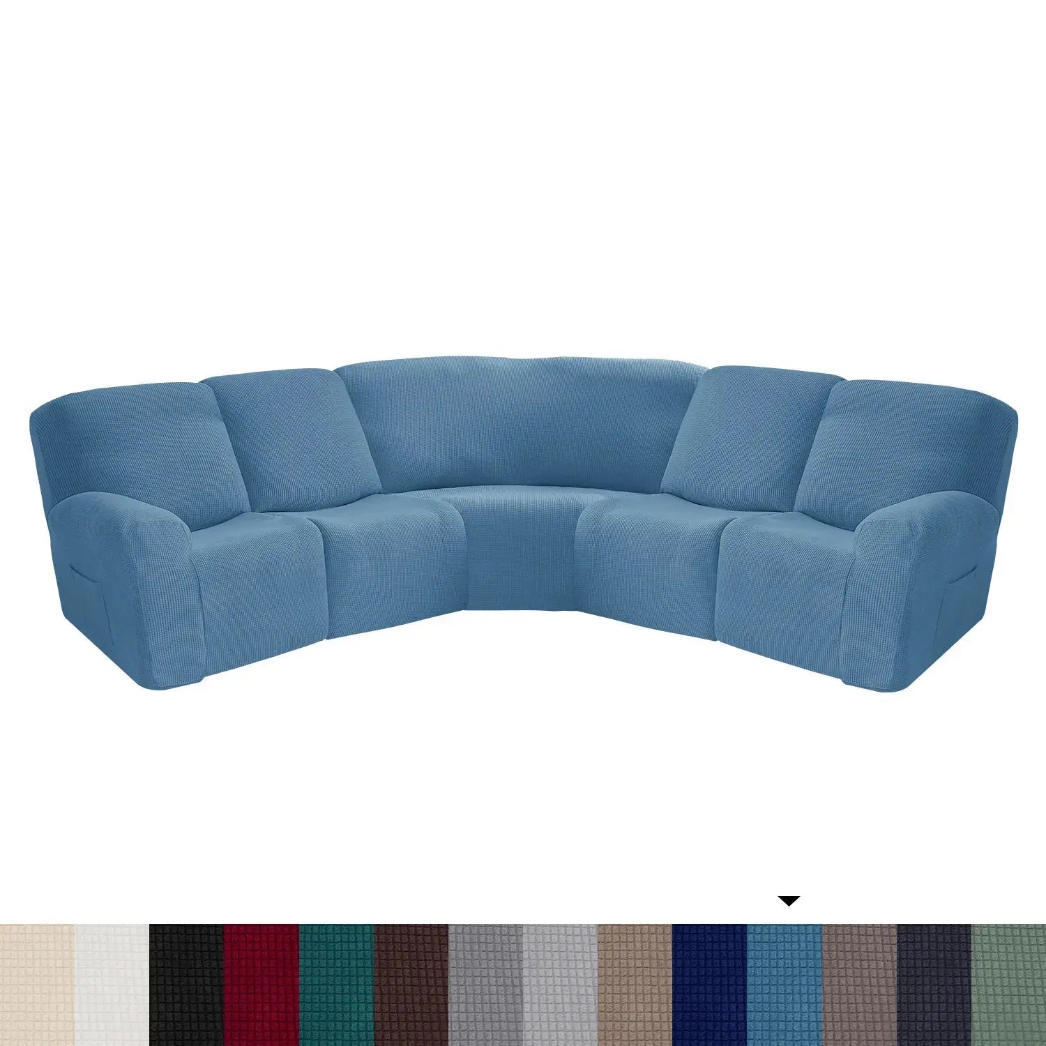 Housse canapé d'angle 5 Places DECOFLEX Housse de France
