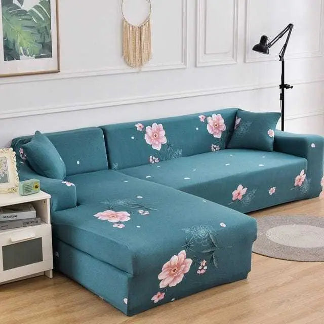 Housse canapé d'angle NEOONA, couverture intégrale pour mobilier Housse De France
