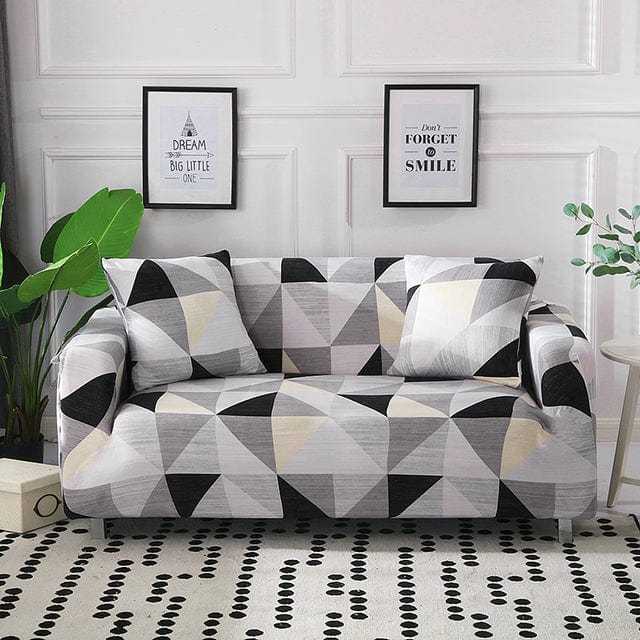 Housse canapé d'angle NEOONA, couverture intégrale pour mobilier Housse De France