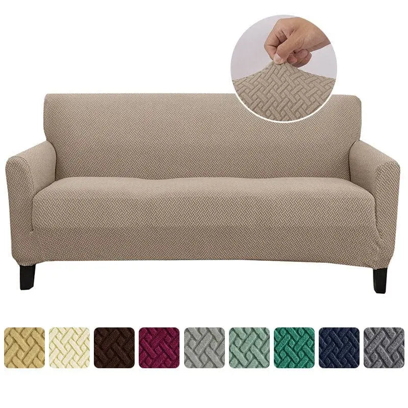 Housse canapé extensible en tissu polaire - POLAR - Housse De France