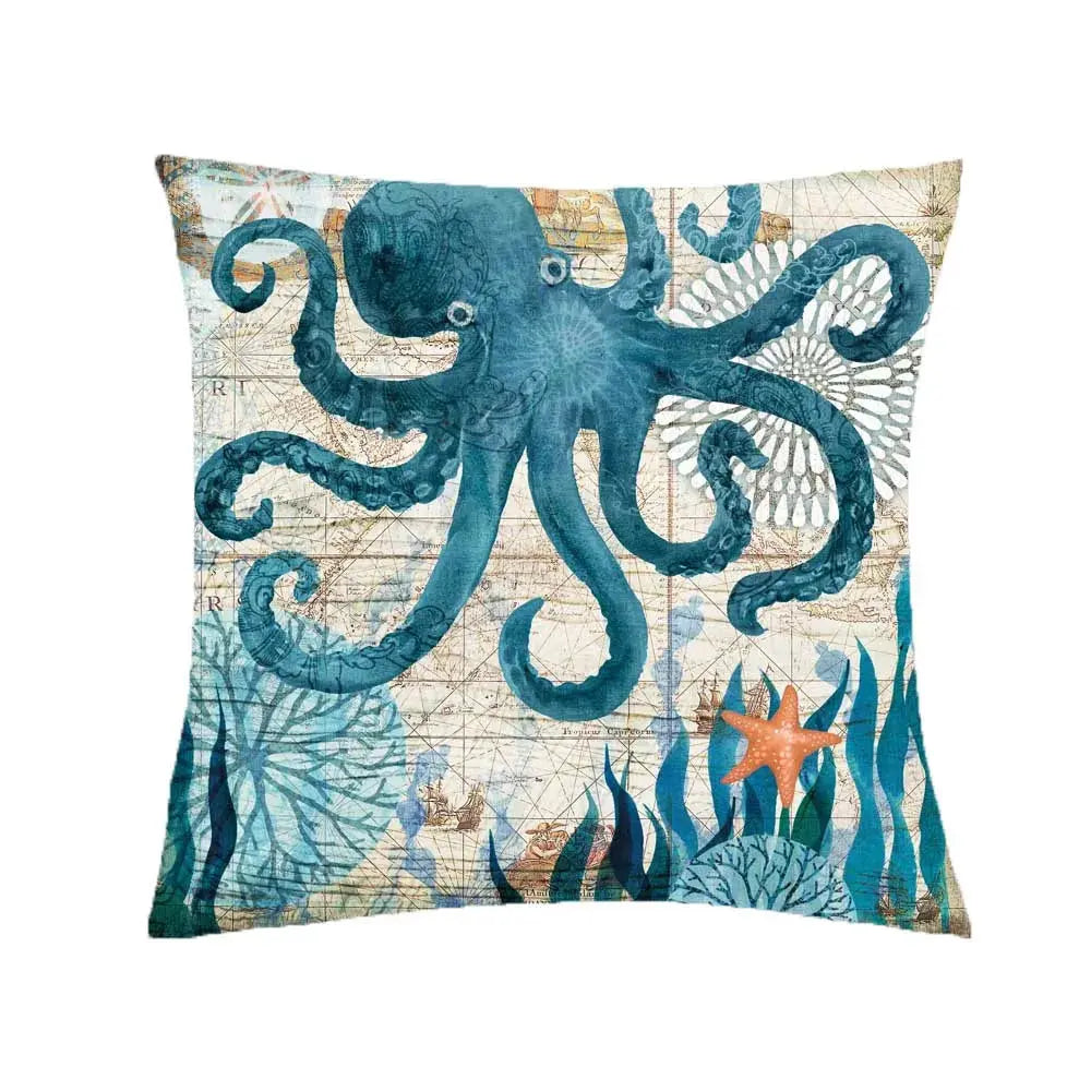 Housse coussin canapé Jade Housse de France