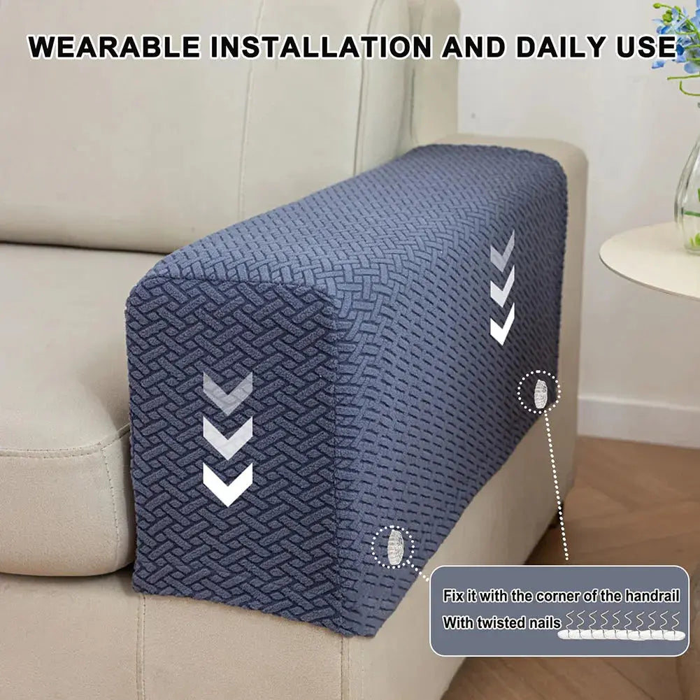 Housse Accoudoir Canapé Extensible ELASTIA