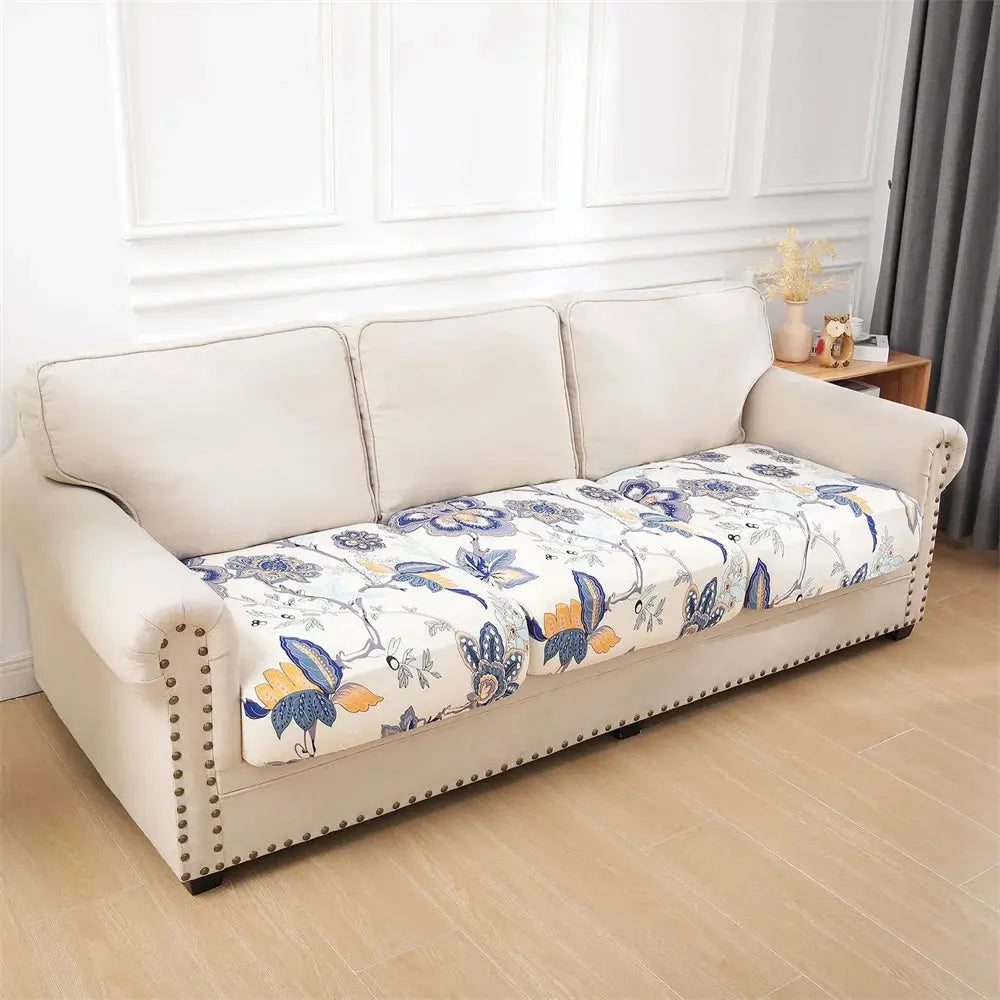 Housse d'assise canapé Lilas Housse de France