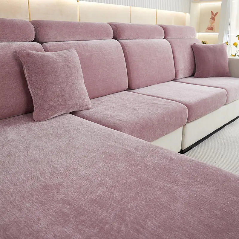Housse Assise Minimaliste CHENIX Taro Purple-Small Single
