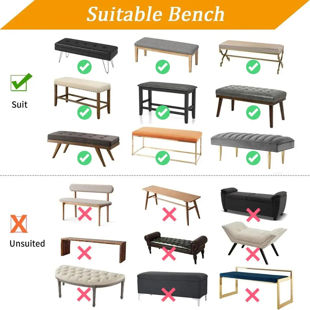 Housse de Banc Extensible MODULO Housse de France