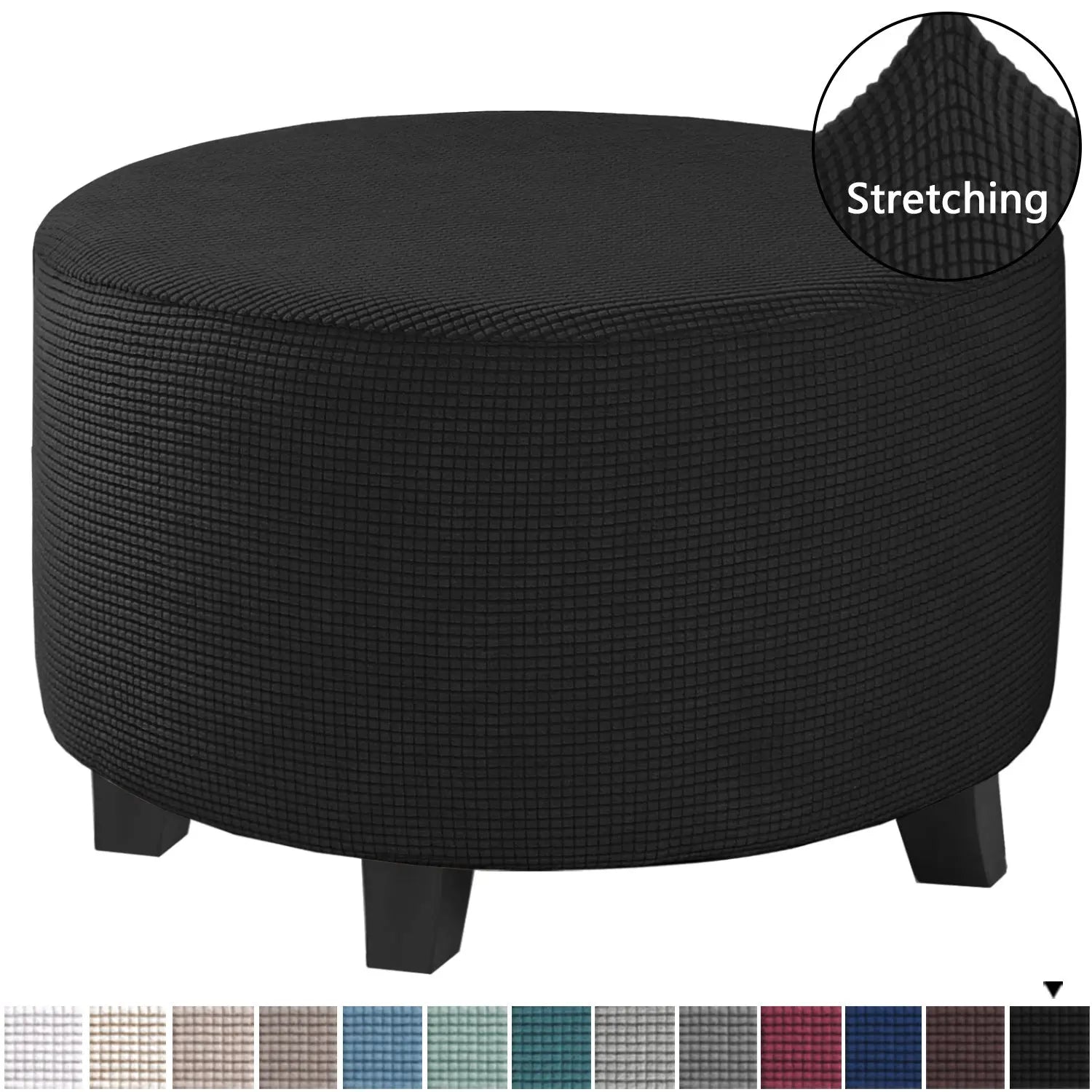 Housse de Banquette Élastique KAVO Black-large