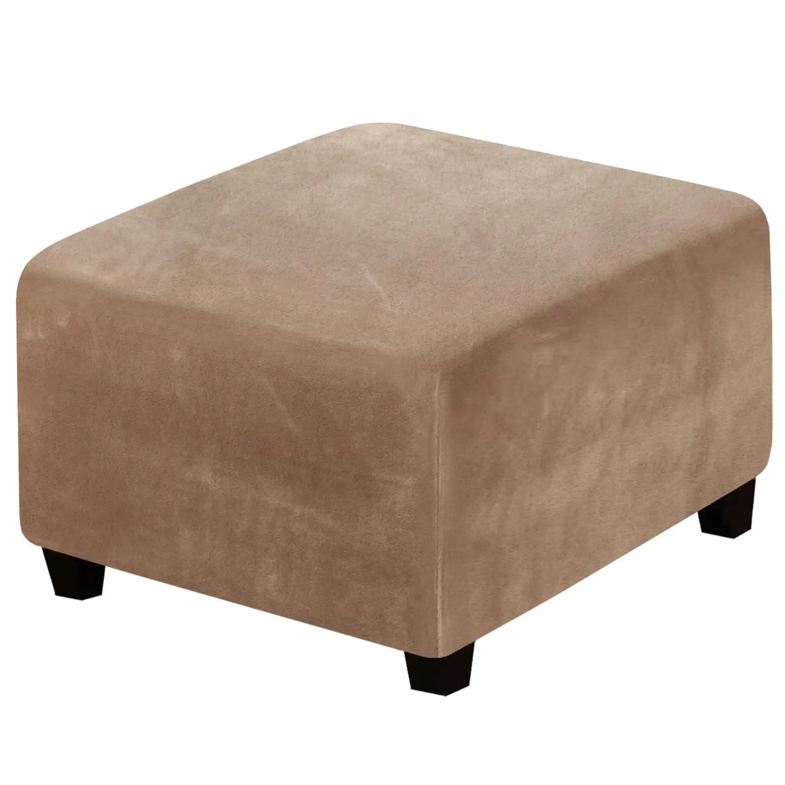 Housse de Banquette Velours AZUR Brown-Sofa Cover