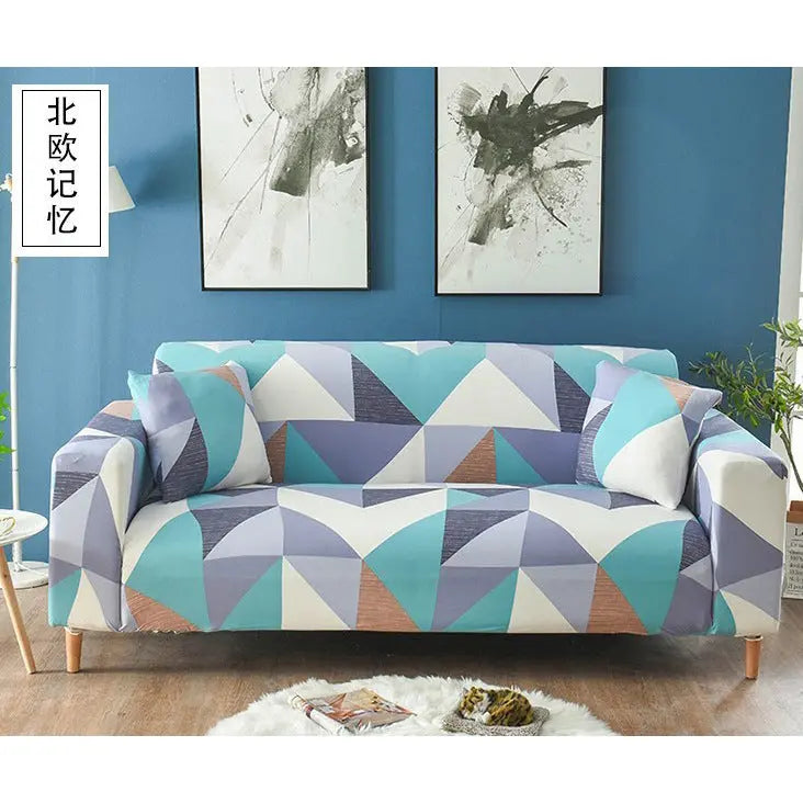 Housse de Canapé Élastique Concubine Nordic Memory-90to140 Single
