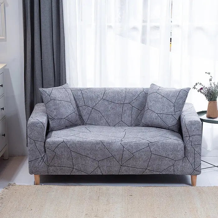 Housse de Canapé Extensible GEOFORM A Piece Of Prosperity-90to140 Single Seat