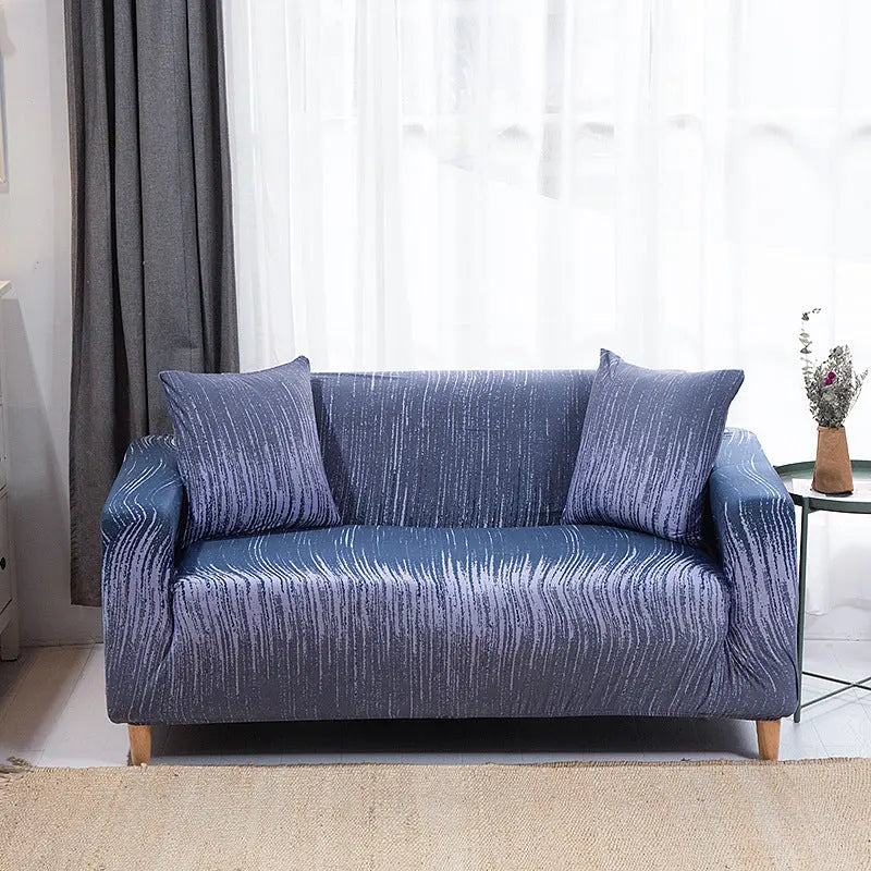 Housse de Canapé Extensible GEOFORM Blue Memory-90to140 Single Seat